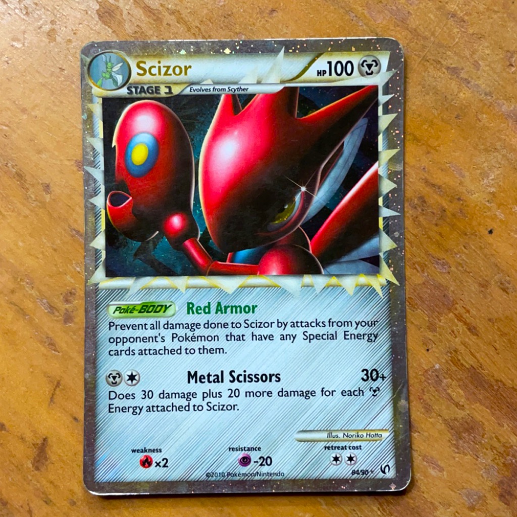 Pokemon | Toys | Scizor 849 Holographic Pokemon Card | Poshmark